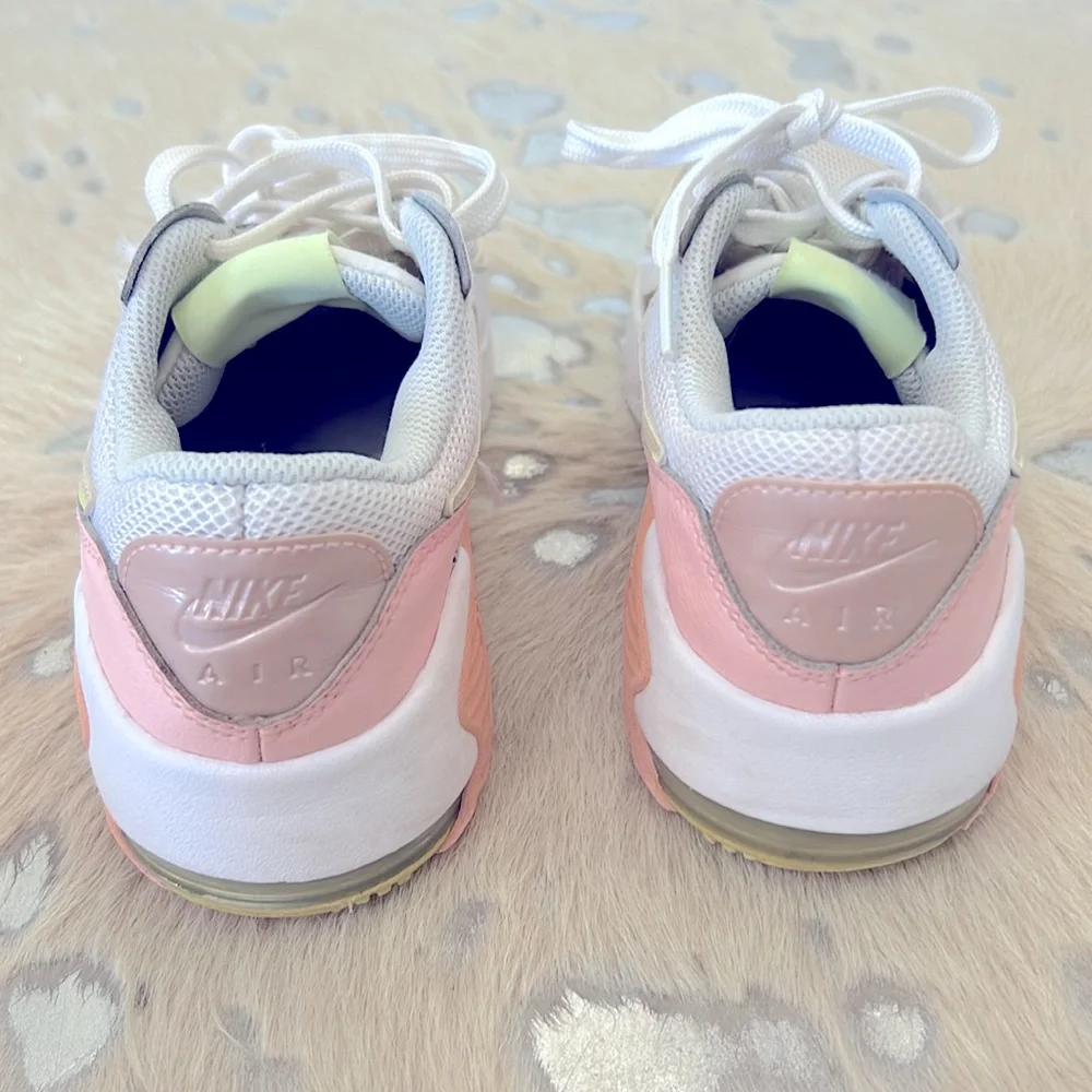 Multi colored cool toned Nike Air Max girls size 4.5 - Picture 5 of 5